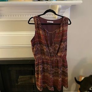 BCBG aztec romper, size large